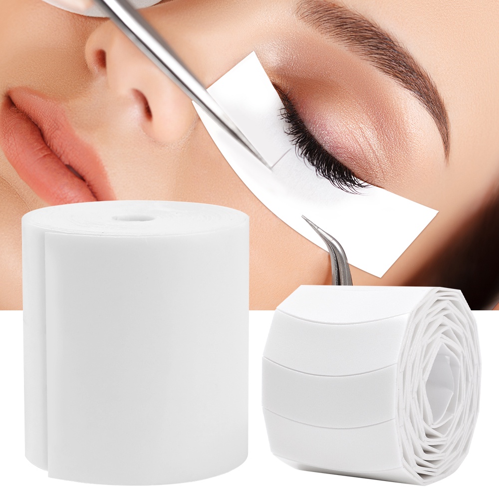 Set 110 Miếng Đệm Dán Lông Mi Giả Bằng Xốp PE Màu Trắng Trang Điểm Mắt Cho Nữ