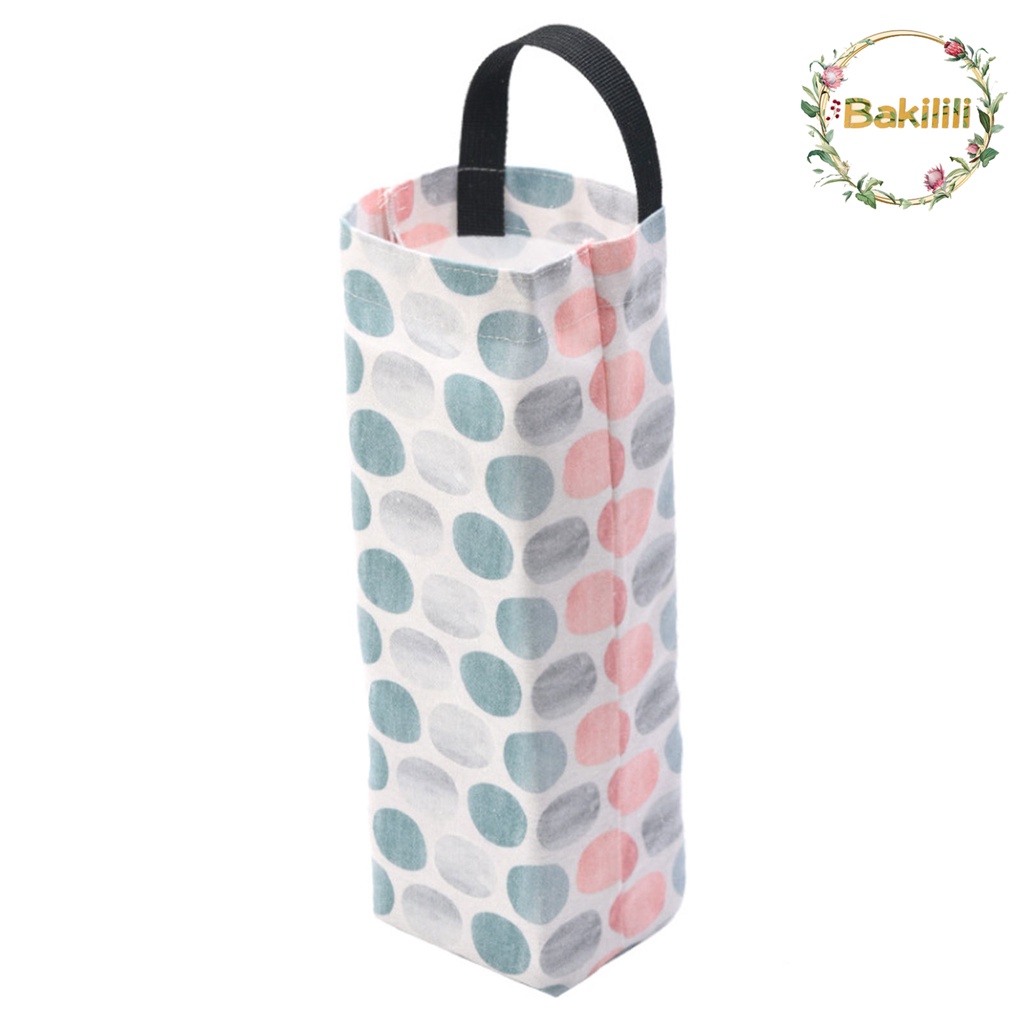 Giá Đỡ Túi Rác Treo Tường Bằng Vải Bạt Đa Năng Sức Chứa Lớn