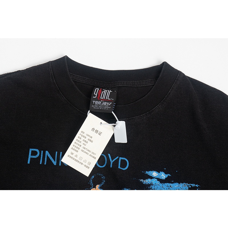 Áo Thun Tay Ngắn Dáng Rộng In Hình Nirvana Coburn Pink Floyd Kiểu Vintage Hàn Quốc Thời Trang Cho Cặp Đôi