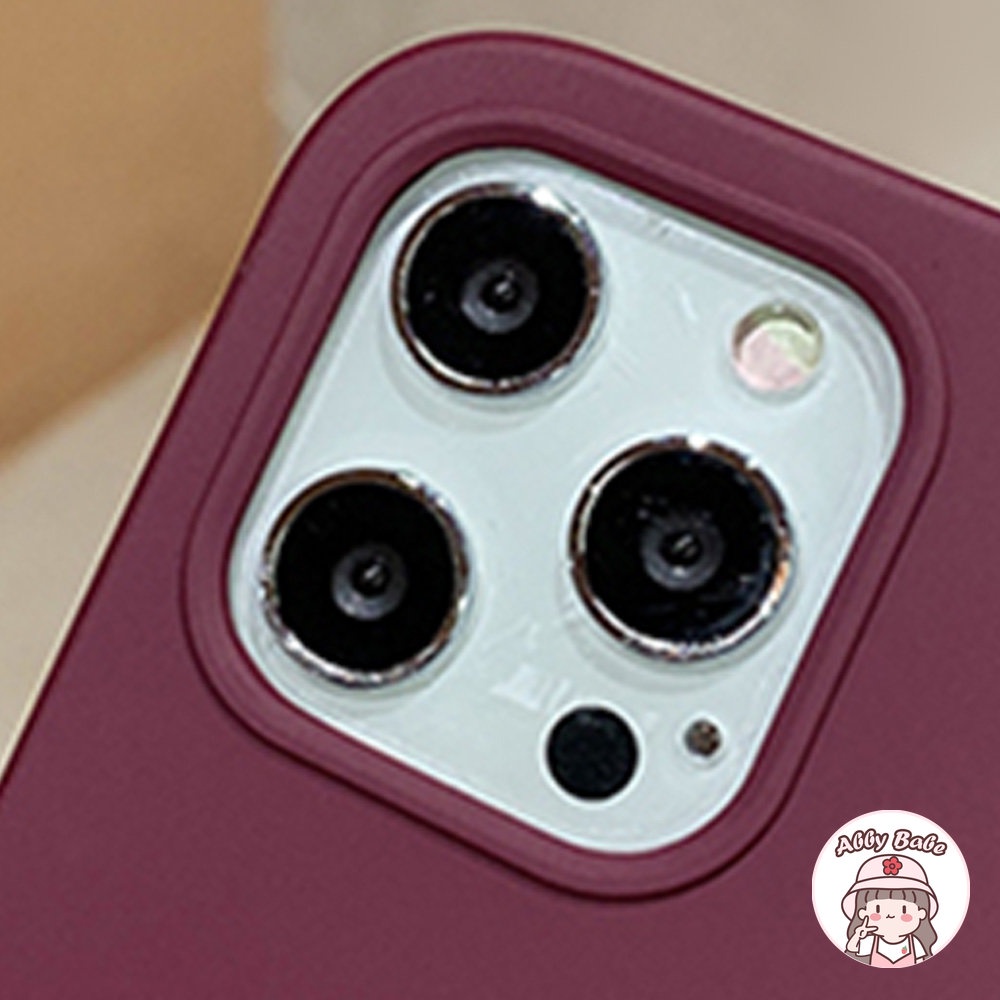 Ốp Điện Thoại Silicon Dẻo Màu Đỏ Rượu Có Ngăn Đựng Thẻ Chống Bụi Cho IPhone 14 Pro Max 13 12 11 Pro Max