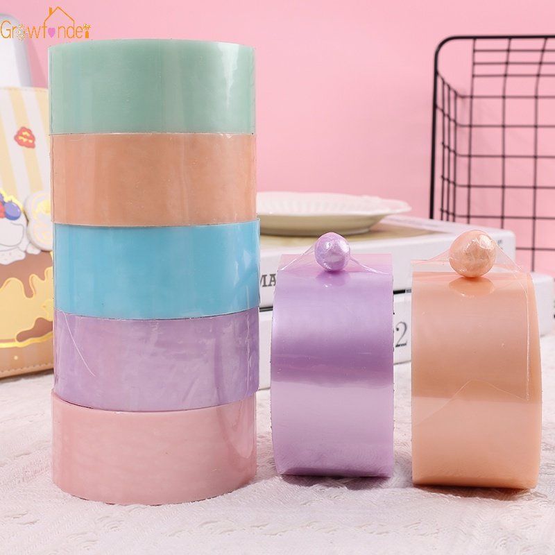 1 Cuộn Băng Dính Giảm Căng Thẳng Hình Bánh Macaron DIY