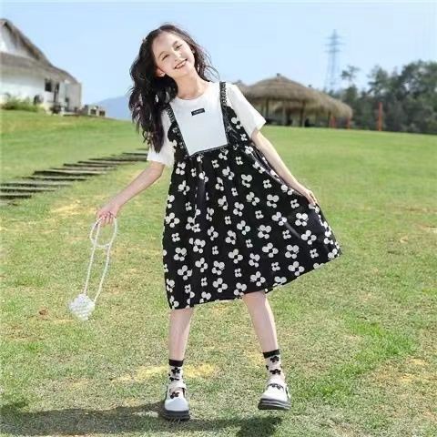 Áo Thun Mùa Hè Phong Cách Mới 2023 Cho Bé Gái 6-8 - 11-13 - 15 Tuổi