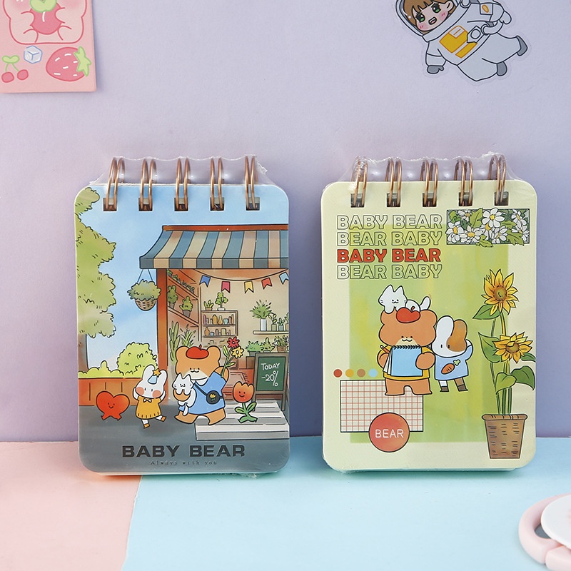 Sổ Tay Bỏ Túi Họa Tiết Hoạt Hình Dễ Thương