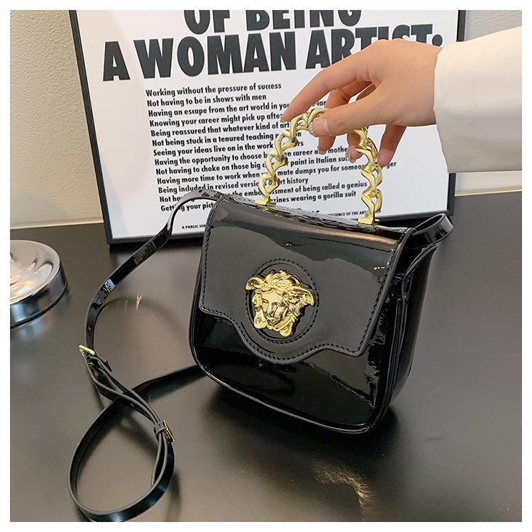 Túi Xách Đeo Vai Da Bóng Thời Trang 2023 Dành Cho Nữ