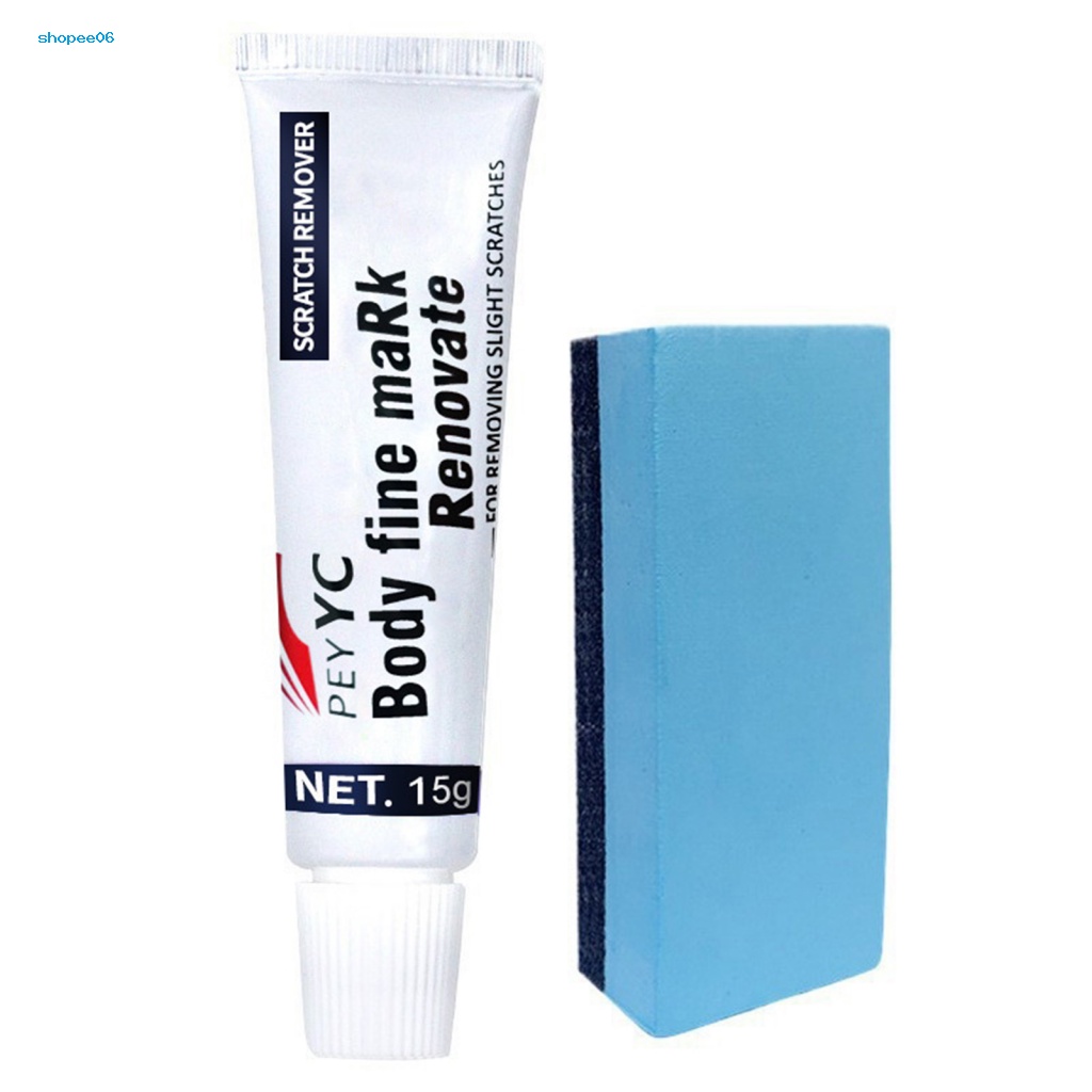 1 Bộ Dụng Cụ Đánh Bóng Xe Hơi Chống Trầy 15g