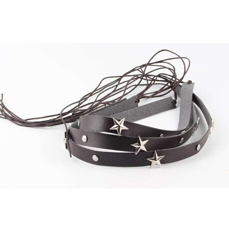 Dây Đeo Mũ Cao Bồi Bằng Rơm Phong Cách Phương Tây