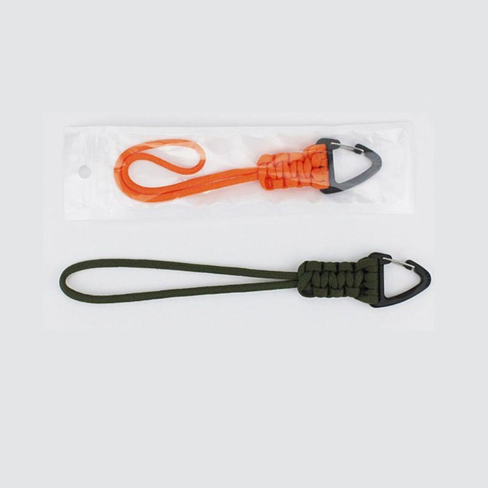IVORY Móc Chìa Khóa Dây Dù Bện Bằng Nylon Chịu Lực Cao Chống Thất Lạc