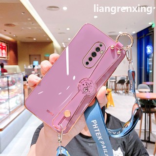 Ốp điện thoại có dây đeo chéo ốp lưng oppo reno 2f reno2 f reno 2 f reno 2 ốp điện thoại silicon mềm chống sốc mạ điện ddzbwd01 cho oppo reno 2f reno2 f reno 2 f reno 2 viền vuông cute