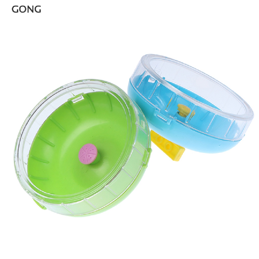 Đồ Chơi Đĩa Chạy Bộ Bằng Nhựa Hình Bánh Xe Cho Chuột Hamster