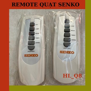 Remote cho quạt điều khiển Senko, dùng chung được các loại quạt khiển remote