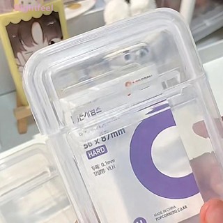 Rightfeel 1PCS Collection Container Case Plastic Transparent Storage Box Small Clear Store box With Lid jewelry Finishing Accessories New