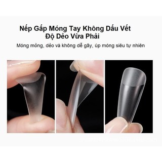 Móng Úp HSM Nhám Mỏng Cao Cấp Phom Than & Phom Nhọn