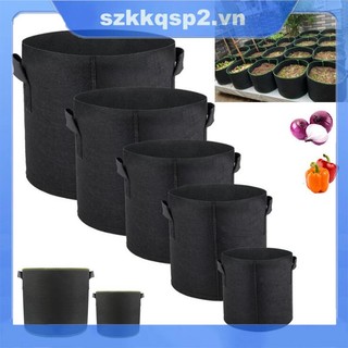 Túi Vải Trồng Cây 5gal 10gal Kích Thước Lớn Tiện Dụng Cho Sân Vườn VNK2_