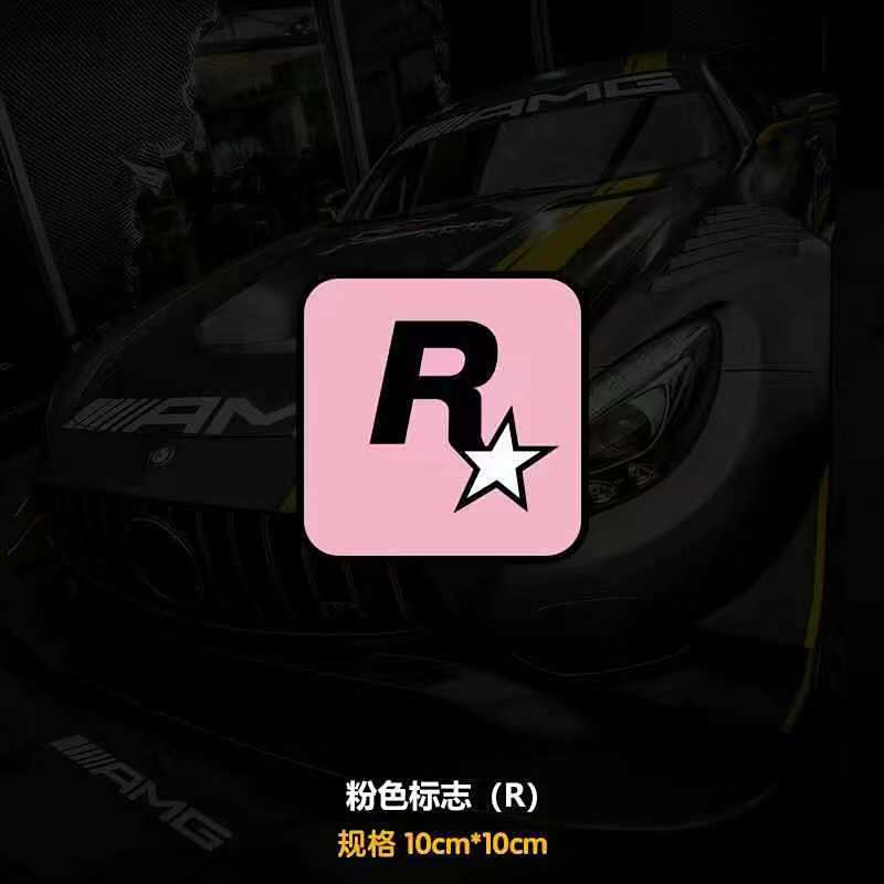 Miếng sticker Vice City GTA phản quang dán trang trí thân xe mô tô /ô tô Al2X