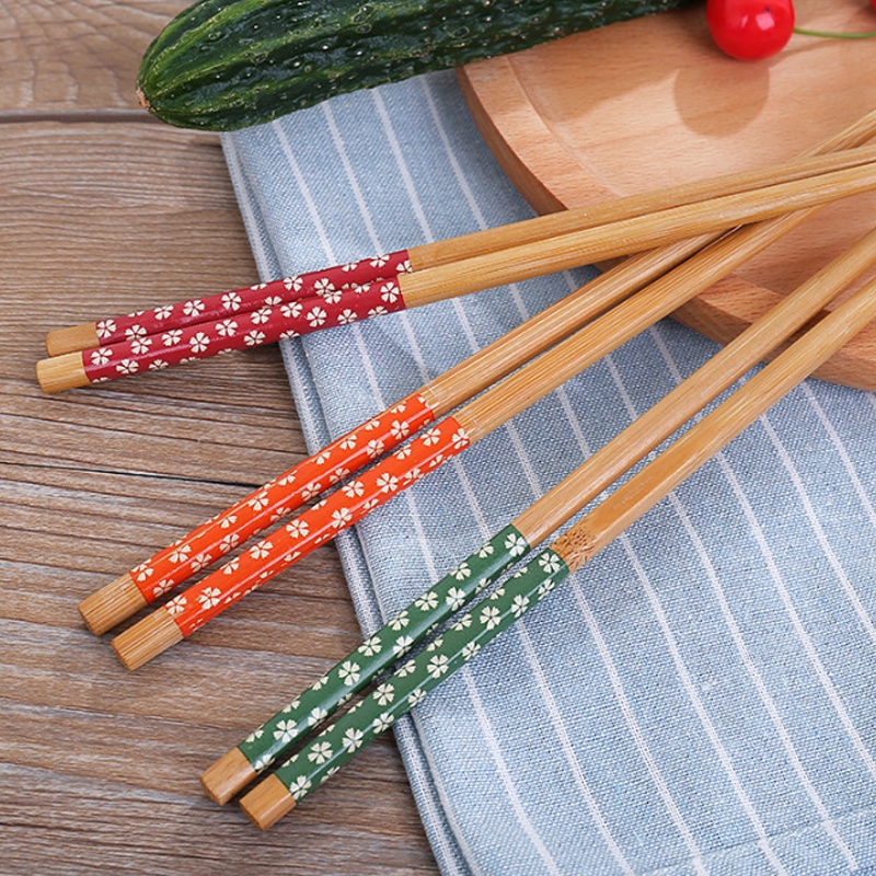 1 Cặp Dụng Cụ Nấu Ăn Bằng Sắt Và Gỗ Tự Nhiên Phong Cách Trung Hoa