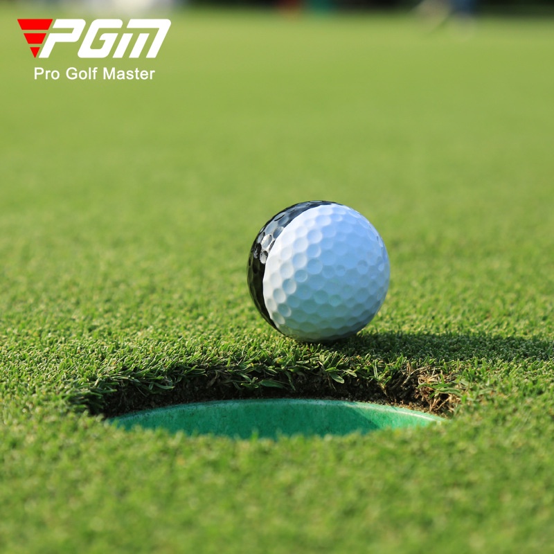 Quả Bóng Golf Ba Lớp Ba Màu Trắng Đen Q026