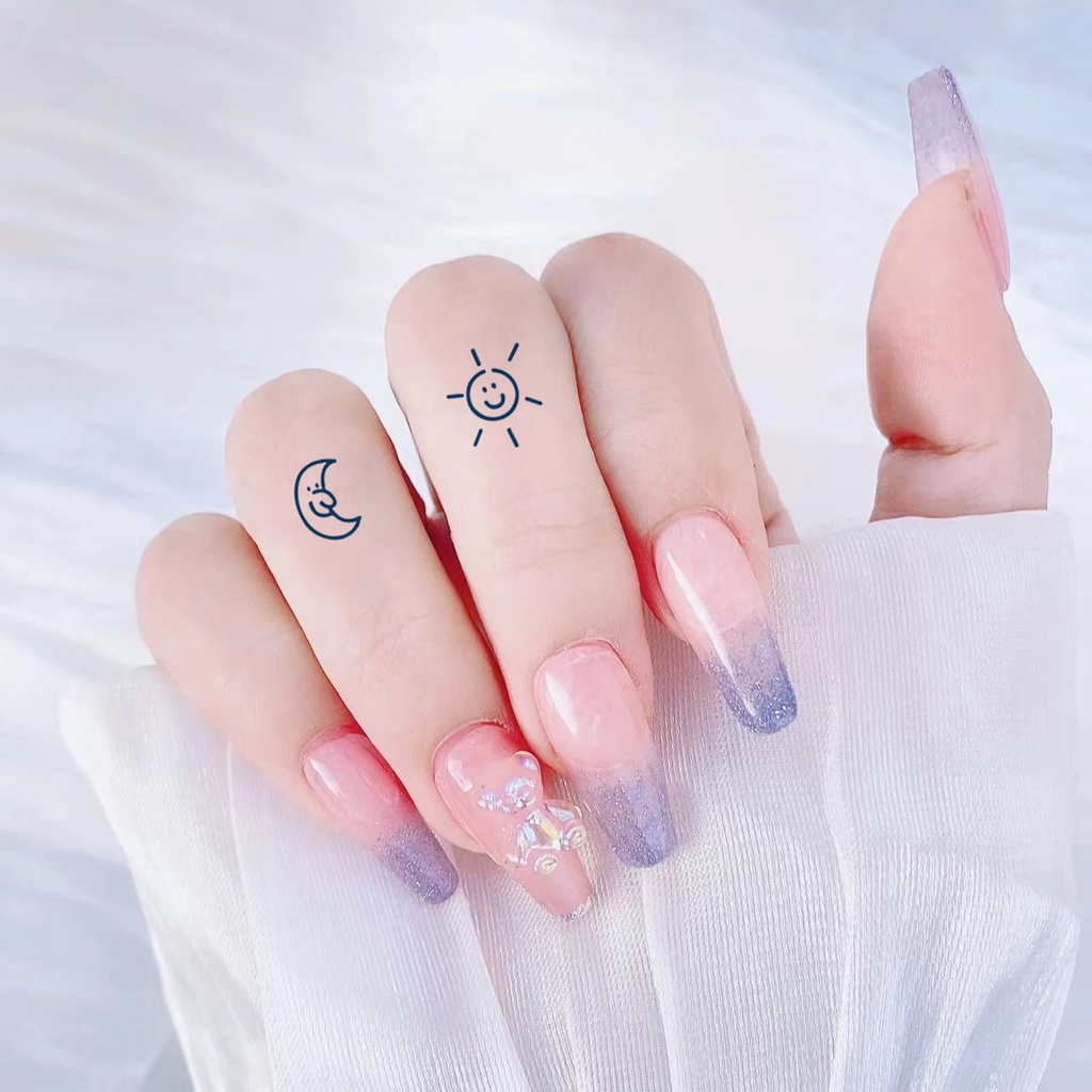 Hình Xăm Dán Chống Mồ Hôi Chống Phản Quang Họa Tiết Hoạt Hình Dễ Thương