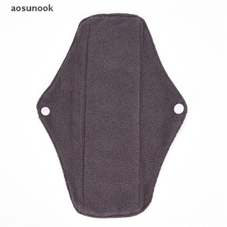 Aosunook Reusable Cotton Bamboo Cloth Washable Menstrual Pad Mama Sanitary Towel Pad EN