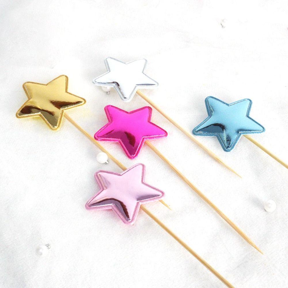 Que Cắm Trang Trí Bánh Kem Nhiều Màu Thanh Lịch