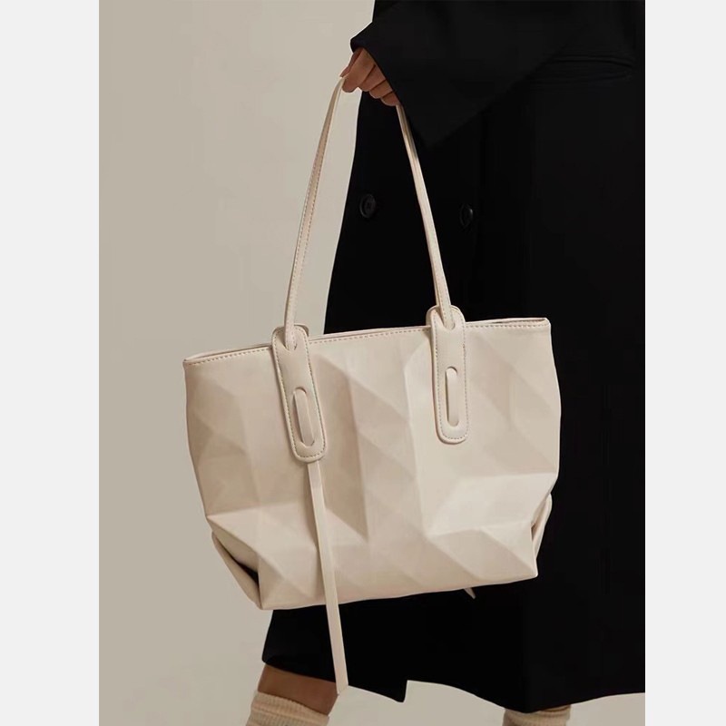 Ielgy Túi Tote Đeo Vai Sức Chứa Lớn Hình Thoi Đơn Giản Thời Trang Cao Cấp