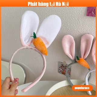 Năm con thỏ Băng đô tai thỏ dễ thương Băng đô cà rốt Băng đô dễ thương