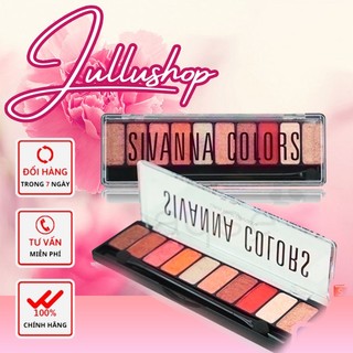 Hf697 sivanna colors luxury velvet eyeshadow bảng màu mắt sivanna colors luxury velvet eyeshadow 10 ô hf697