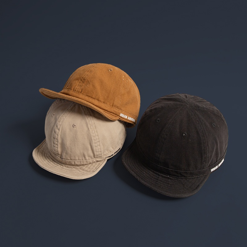 Mũ Lưỡi Trai Họa Tiết Thêu Phong Cách Nhật Bản Cho Nam