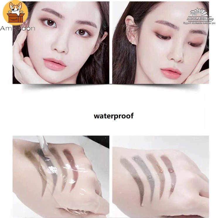 Bút Kẻ Lông Mày 3D Ba Chiều Chống Thấm Nước Và Mồ Hôi Lâu Trôi