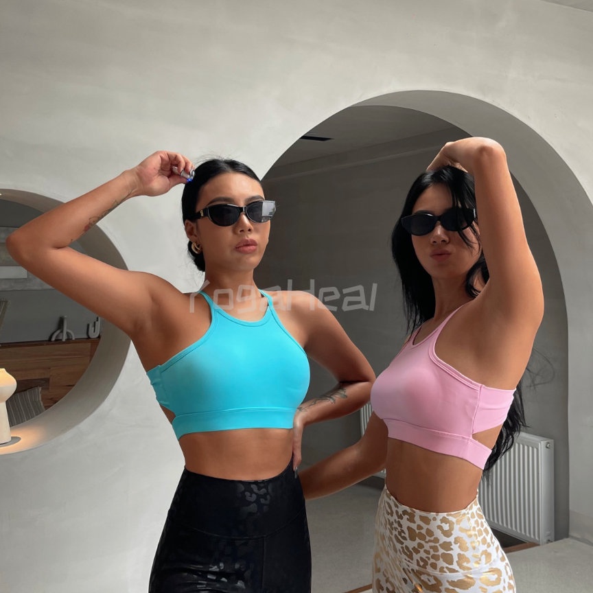 【Yogaheal】Áo Ngực Thể Thao Màu Kẹo Ngọt Lưng Đẹp
