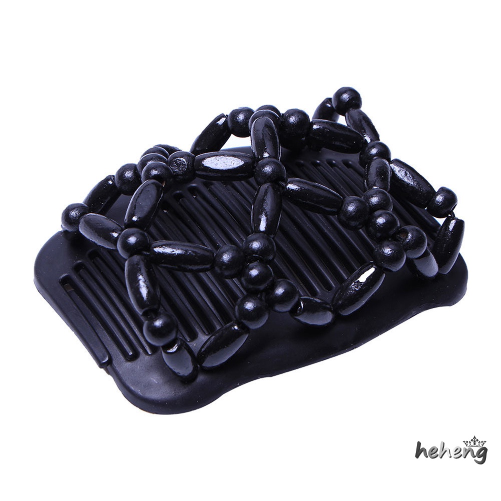 Lược Kẹp Hai Đầu Co Giãn Tạo Kiểu Tóc Búi Hạt Đôi Dễ Dàng Tạo Kiểu Tóc Cho Nữ