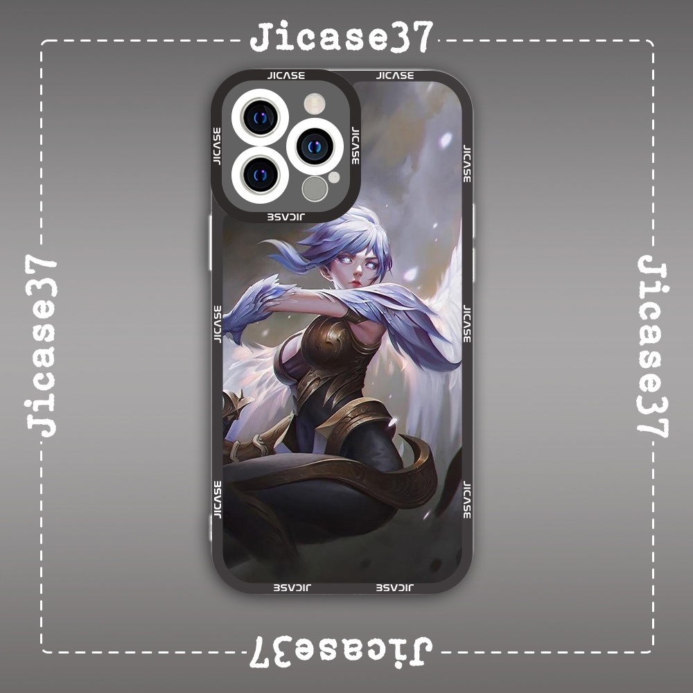 Ốp lưng iphone cạnh vuông WrightZ Riven Thần Kiếm Liên Minh Huyền Thoại Game Moba