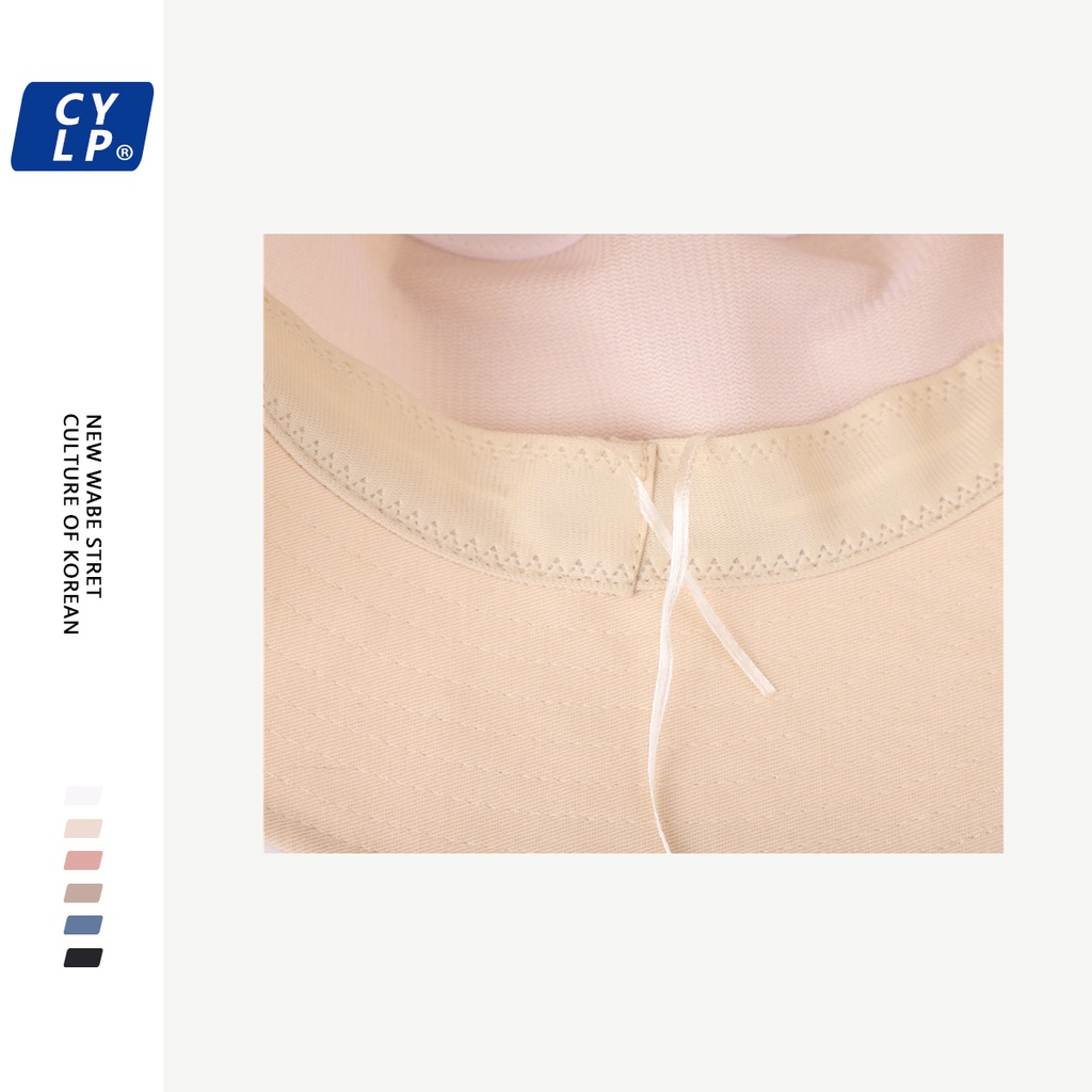 Nón Tai Bèo Thêu Họa Tiết Hoạt Hình Dễ Thương Phong Cách Hàn Quốc Thời Trang Xuân Hè Cho Nữ