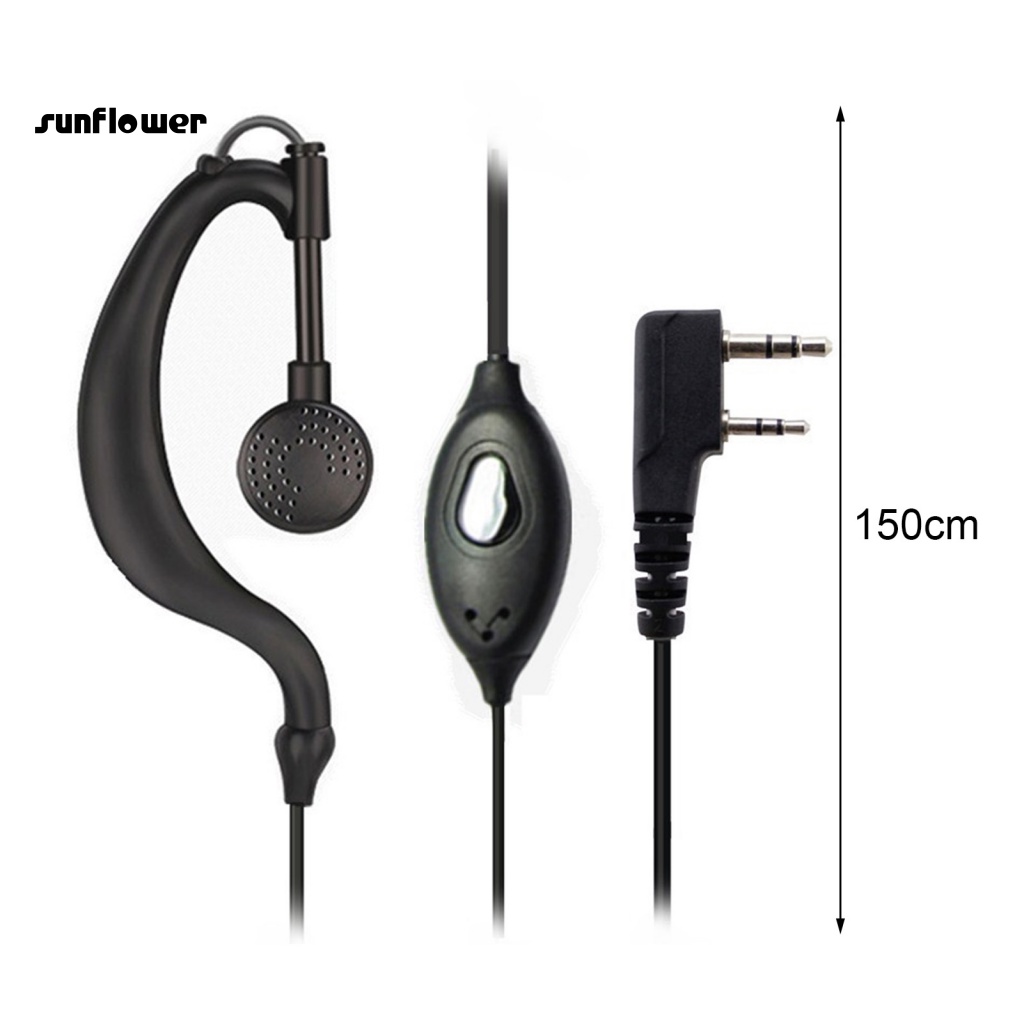 Tai Nghe 2 Chiều PTT Chuyên Dụng Cho Bộ Đàm Baofeng BF-888S 5R