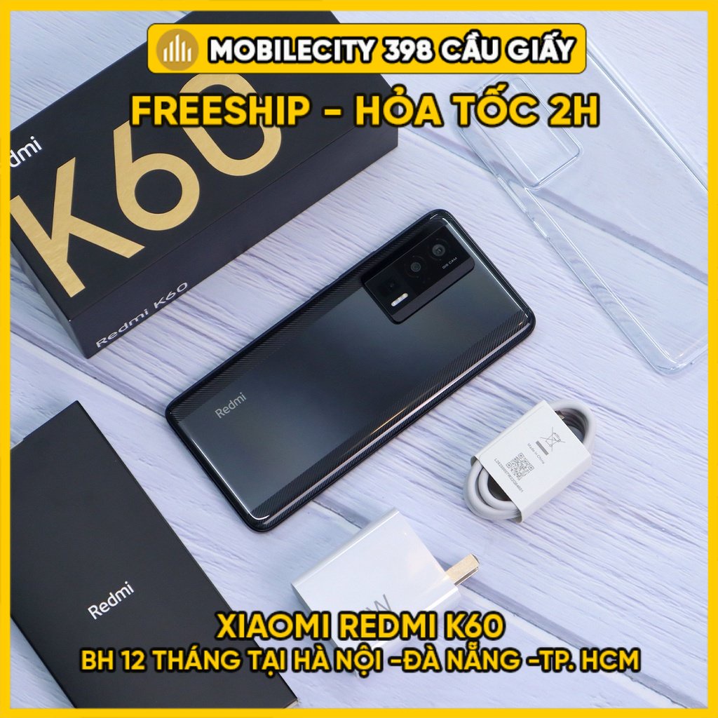 Xiaomi Redmi K60 [BH 12 tháng tại Hà Nội -Đà Nẵng -TP. HCM]