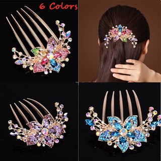 Lược Cài Tóc Đính Đá Xinh Xắn Dành Cho Nữ