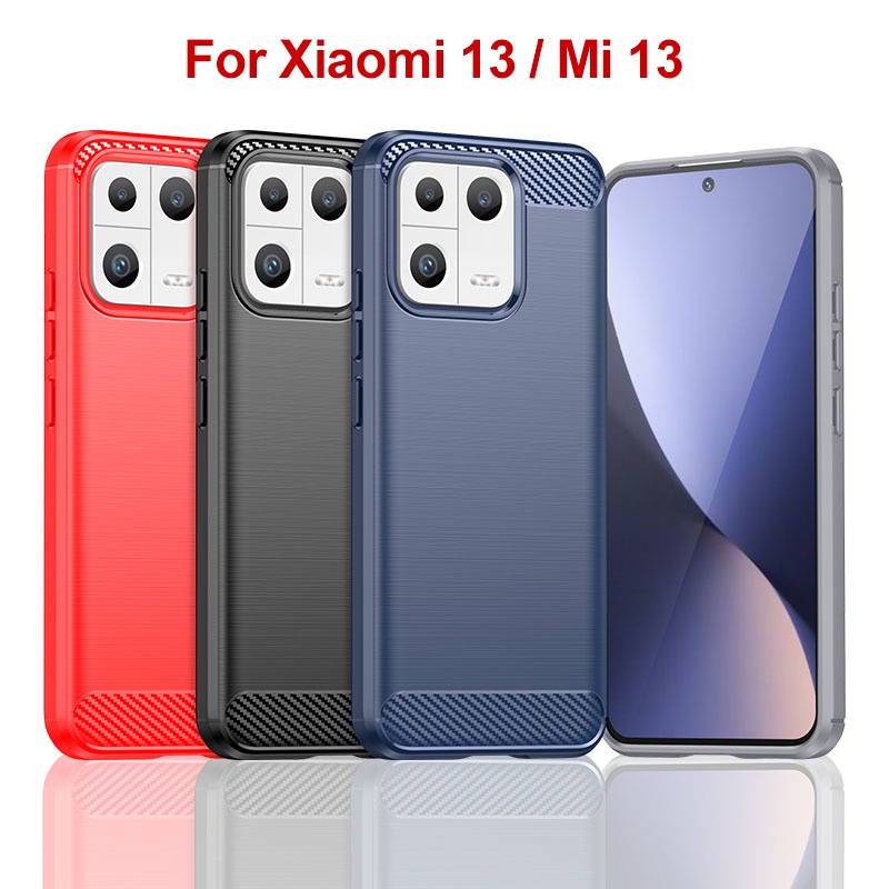 Ốp Điện Thoại Sợi Carbon Cho Xiaomi 13 12 Lite NE 12S 11T 12T Pro Mi 12 13 Ultra 12X Civi 2 Mi 11 Lite / Pro / Ultra 5G