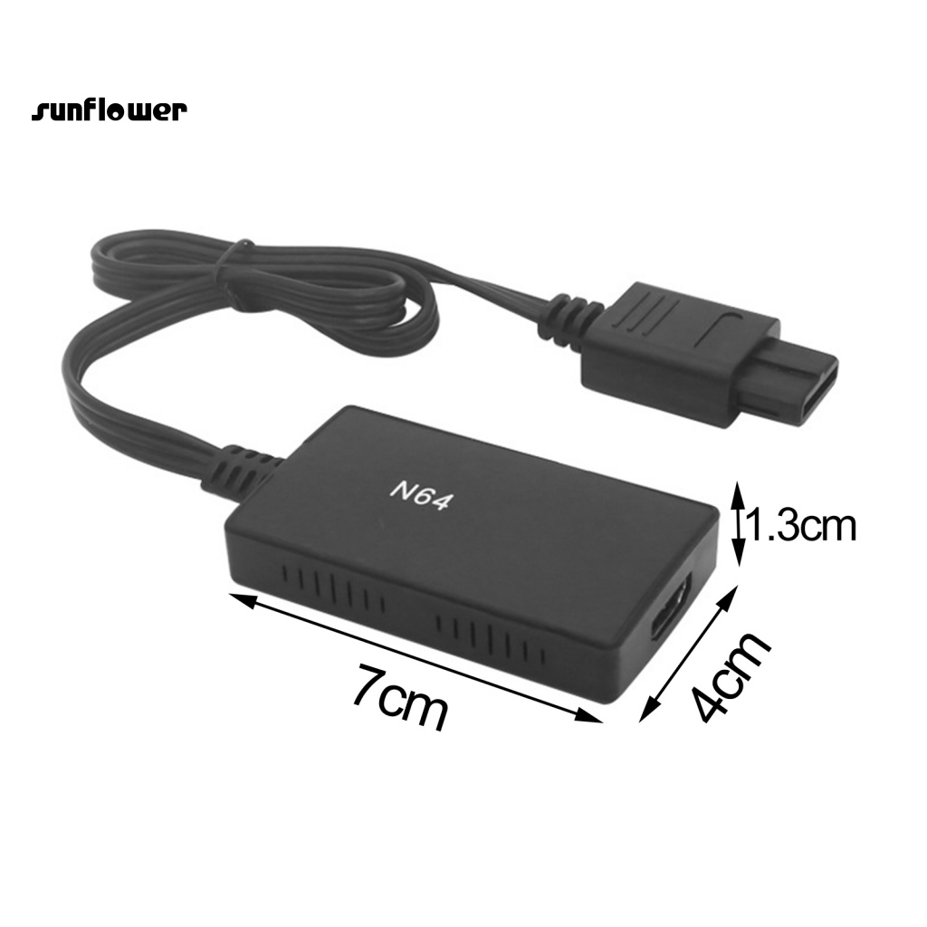 1 Bộ Dây Cáp Chuyển Đổi Video AC100V-240V N64 Sang HDMI Độ Chính Xác Cao 1080P Cho N64 / GameCube / SNES