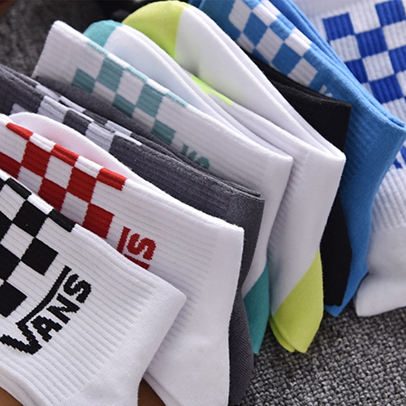 VANS Mới Đôi Vớ Cotton Thoáng Khí Thoải Mái Cho Nam Và Nữ