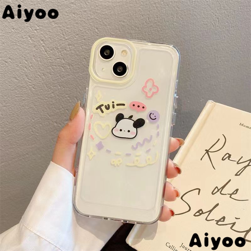 ✅Ốp Điện Thoại Mềm Họa Tiết Hoạt Hình Chú Chó Pacha Dễ Thương Cho iPhone14pro max 13 / 11 / 12pro xr xs max