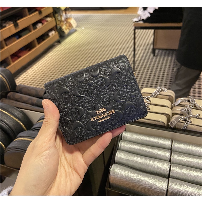 Coach Ví Mini Phối Dây Xích c8091 c6127 c4477