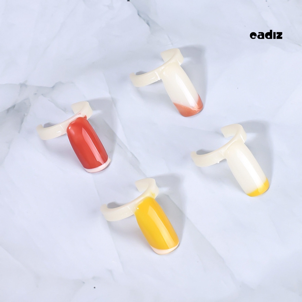 1 Bộ Dụng Cụ In Hình Móng Tay Hai Đầu Trong Suốt Thân Thiện Với Môi Trường