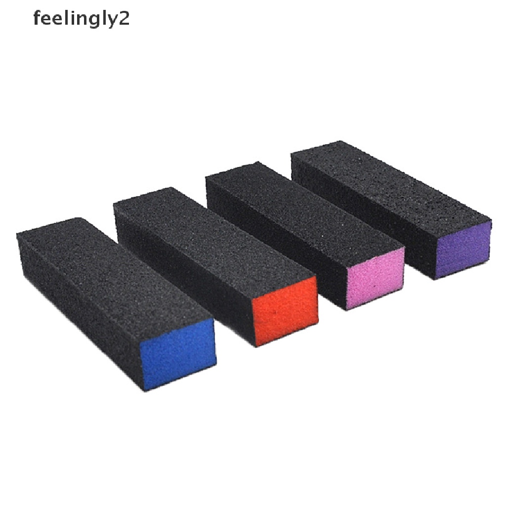 [Hàng Có Sẵn] Bộ 10 Khối Dũa Móng Tay Sáng Bóng (F)