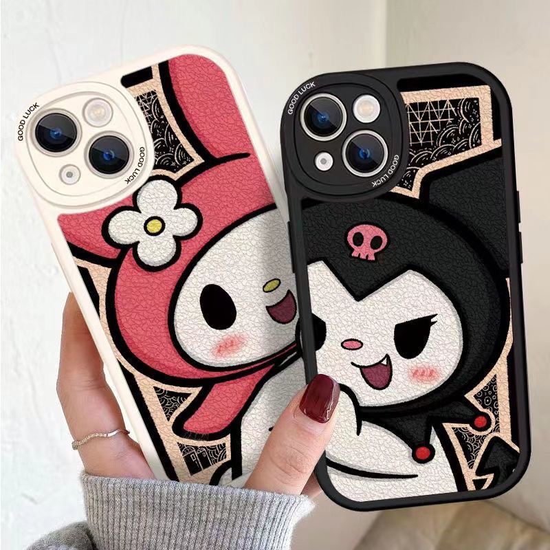 ✅Ốp Điện Thoại Mềm Họa Tiết Hoạt Hình Melody Kuromi Cho iPhone13 12 / 11 / x / xr / 8 plus / 8