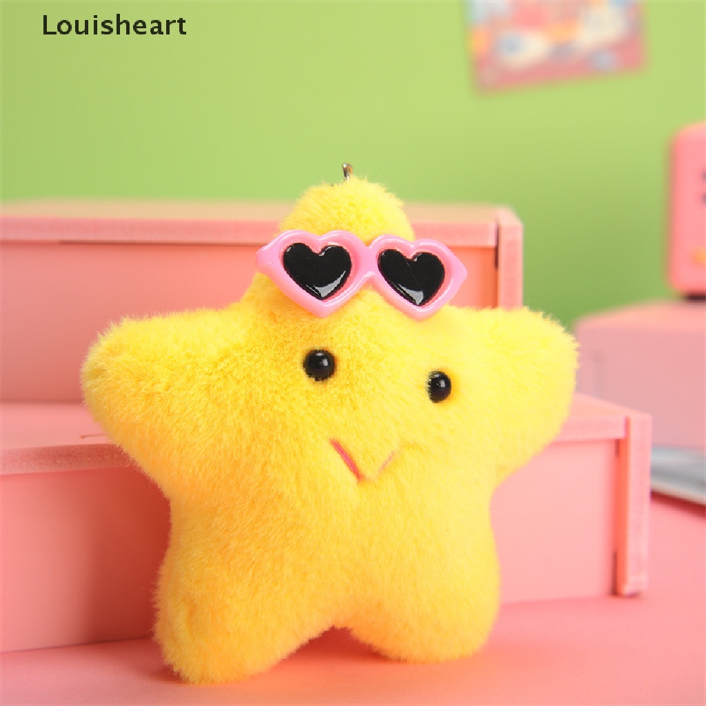 Louisheart 1PC Sang Trọng Dễ Thương Đáng Yêu ​Móc Khóa Hình Thỏ Nhồi Bông Xinh Xắn Đáng Yêu