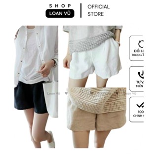 Quần short đũi ❤️ FreeShip ❤️ Quần short nữ cạp chun MSZR