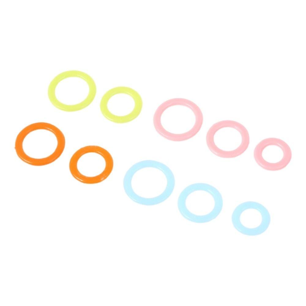 Bộ 100 Phụ Kiện Đánh Dấu Đan Len Thủ Công Hình Tròn