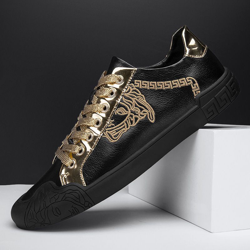 Giày Lười Da Phong Cách Hàn Quốc Thời Trang Xuân Thu 2023 Cho Nam