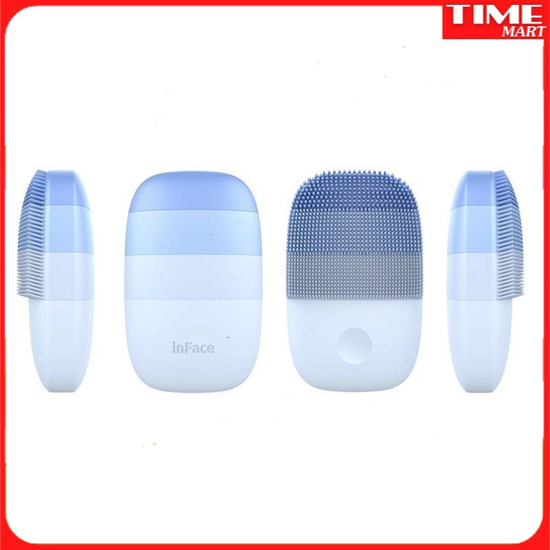 [MẪU MỚI 2022 GEN 2] Máy rửa mặt Xiaomi inFace. bằng sóng âm sạc điện chống nước. Mẫu mới lồng êm và dài hơn [TIME_MART]