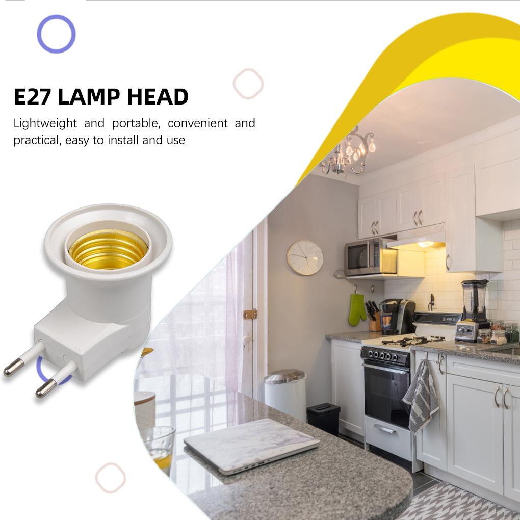 Đuôi Đèn LED E27 Có Công Tắc Bật / Tắt Tiện Dụng