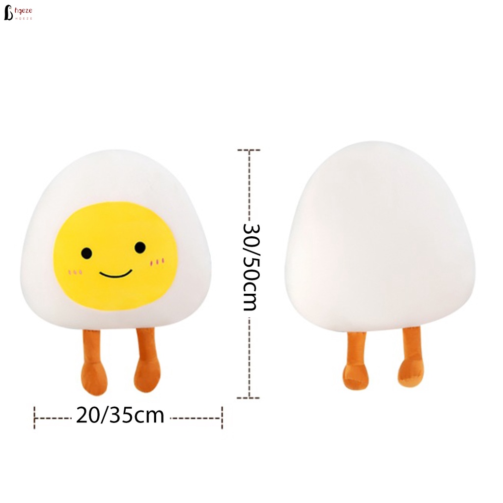 Thú Nhồi Bông Hình Trứng Hoạt Hình Dễ Thương Cho Bé